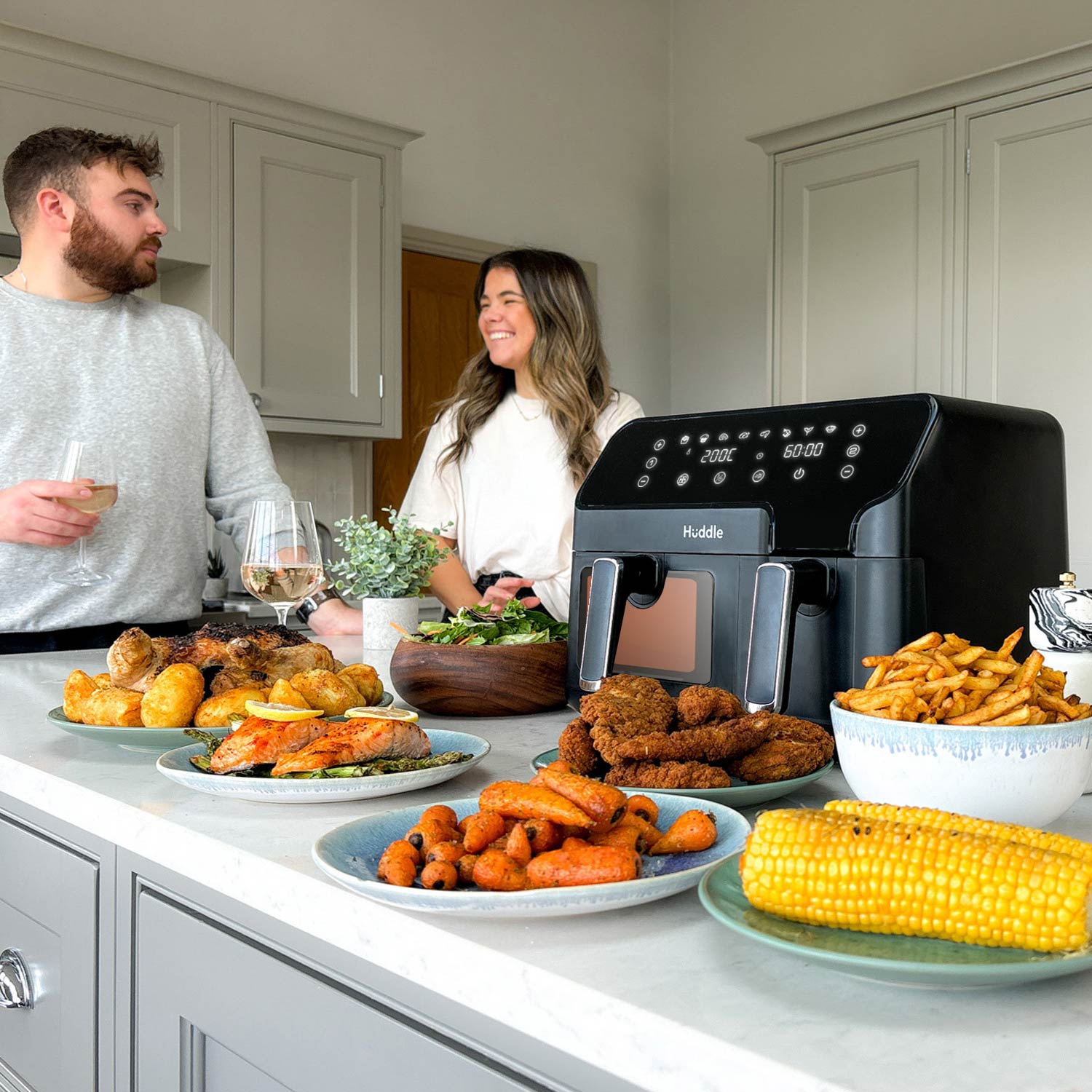 8.5l Dual Drawer Air Fryer