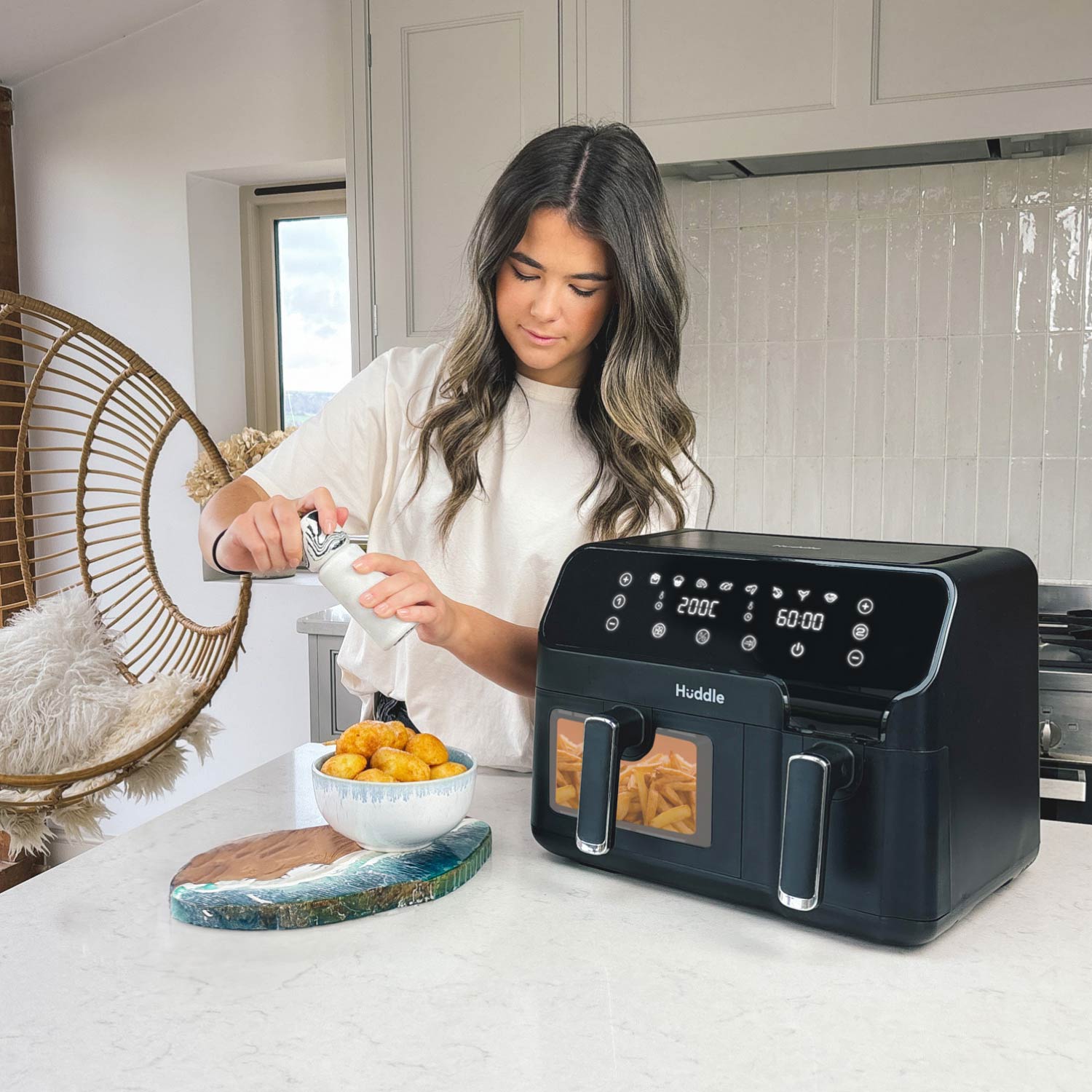 8.5l Dual Drawer Air Fryer