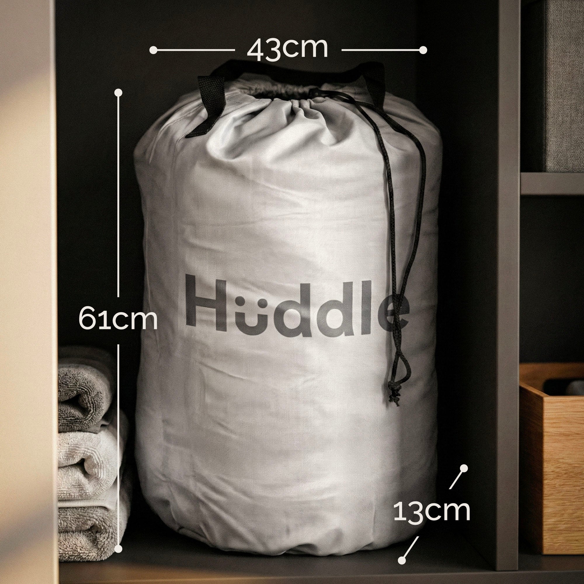 Huddle Never Deflate™ Air Mattress with Patented Dual Pump - Double