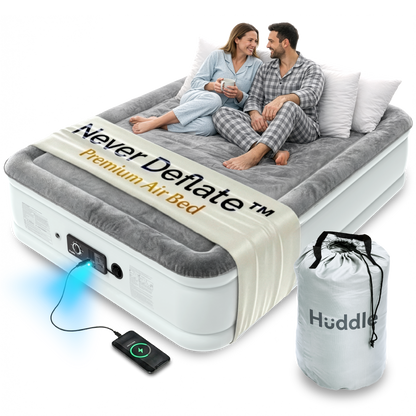 Never Deflate™ Air Mattress with Patented Dual Pump - Double